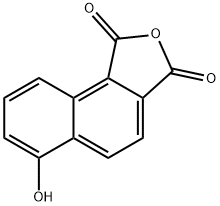 Naphtho[1,2-c]furan-1,3-dione, 6-hydroxy- (9CI) Structure