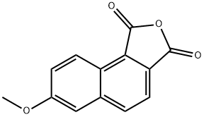 Naphtho[1,2-c]furan-1,3-dione, 7-methoxy- (9CI) Structure