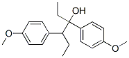 3,4-bis(4-methoxyphenyl)hexan-3-ol Struktur