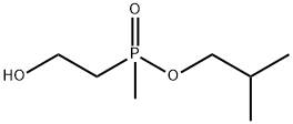 isobutyl (2-hydroxyethyl)methylphosphinate  Structure