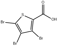3,4,5-tribromo-2-thenoic acid Structure