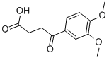 3-(3,4-二甲氧基苯甲酰)丙酸,5333-34-6,结构式