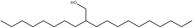 辛基十二醇, 5333-42-6, 结构式