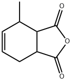 3-Methyltetrahydrophthalic anhydride Struktur