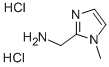 (1-METHYL-1H-IMIDAZOL-2-YL)METHANAMINE DIHYDROCHLORIDE Struktur