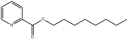 ピコリン酸オクチル 化学構造式