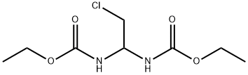 N,N'-(2-Chloroethylidene)biscarbamic acid diethyl ester Structure