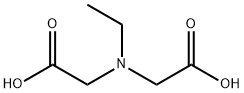 N-Ethyliminodiacetic acid Struktur