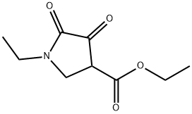 ETHYL 1-ETHYL-4,5-DIOXOPYRROLIDINE-3-CARBOXYLATE, 97 结构式