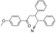 5-(4-methoxyphenyl)-5-oxo-2,3-diphenyl-pentanenitrile,5338-59-0,结构式