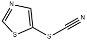 Thiocyanic  acid,  5-thiazolyl  ester 化学構造式