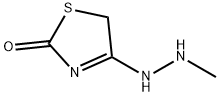 2,4-Thiazolidinedione, 4-(methylhydrazone) (9CI) Struktur