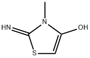 4-Thiazolol,2,3-dihydro-2-imino-3-methyl- Structure