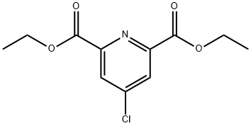 4-氯吡啶-2,6-二甲酸二乙酯,53389-01-8,结构式