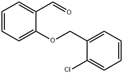 2-(2-CHLOROBENZYLOXY)BENZALDEHYDE Struktur