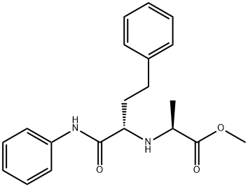 L-Alanine,N-[(1S)-3-phenyl-1-[(phenylamino)carbonyl]propyl]-,methylester(9CI) 结构式