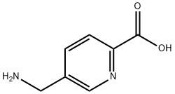 5-氨甲基吡啶-2-羧酸 结构式