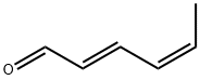 2,4-HEXADIENAL Structure