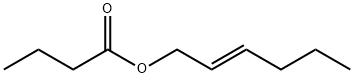 TRANS-2-HEXENYL BUTYRATE Struktur