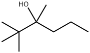 2,2,3-トリメチル-3-ヘキサノール 化学構造式