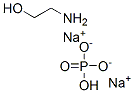 Disodium monoethanolamine phosphate Structure