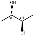 rel-(2R*,3S*)-2,3-ブタンジオール 化学構造式