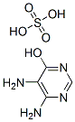 4,5-DIAMINO-6-HYDROXYPYRIMIDINE SULFATE 化学構造式