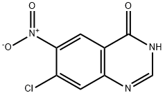 7-氯-6-硝基喹唑啉-4-酮 25G,53449-14-2,结构式