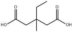 3-ETHYL-3-METHYLGLUTARIC ACID Struktur