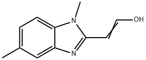 Ethenol, 2-(1,5-dimethyl-1H-benzimidazol-2-yl)- (9CI) Structure