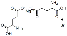 L-グルタミン酸/マグネシウム/臭化水素酸塩,(1:1:1) 化学構造式
