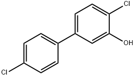 4,4'-Dichloro-(1,1'-biphenyl)-3-ol Structure