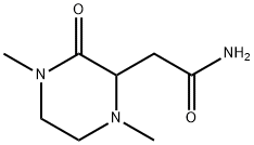 2-Piperazineacetamide,1,4-dimethyl-3-oxo-(9CI),534603-64-0,结构式