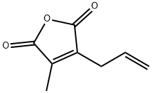 2,5-Furandione, 3-methyl-4-(2-propenyl)- (9CI) Structure