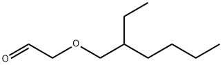 [(2-ethylhexyl)oxy]acetaldehyde Struktur