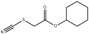 Thiocyanatoacetic acid cyclohexyl ester|