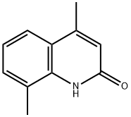 4,8-二甲基喹啉-2(1H)-酮 结构式