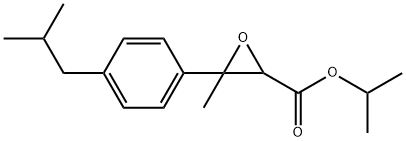 isopropyl 3-methyl-3-(p-isobutylphenyl)oxirane-2-carboxylate|