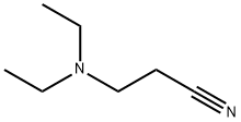 3-二乙氨基丙腈,5351-04-2,结构式