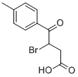3-溴-4-(4-甲基苯基)-4-氧代丁酸, 53515-23-4, 结构式