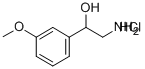 53517-14-9 2-AMINO-1-(3-METHOXY-PHENYL)-ETHANOL HCL