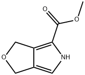 1H-Furo[3,4-c]pyrrole-4-carboxylicacid,3,5-dihydro-,methylester(9CI),535170-06-0,结构式