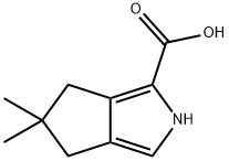 535170-14-0 Cyclopenta[c]pyrrole-1-carboxylic acid, 2,4,5,6-tetrahydro-5,5-dimethyl- (9CI)