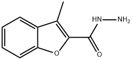 3-METHYL-BENZOFURAN-2-CARBOXYLIC ACID HYDRAZIDE Struktur