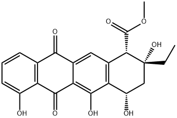 (1S,2R,4S)-2-Ethyl-1,2,3,4,6,11-hexahydro-2,4,5,7-tetrahydroxy-6,11-dioxo-1-naphthacenecarboxylic acid methyl ester|