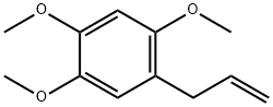 2,4,5-トリメトキシ-1-(2-プロペニル)ベンゼン 化学構造式