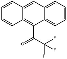 9-TRIFLUOROACETYLANTHRACENE Structure