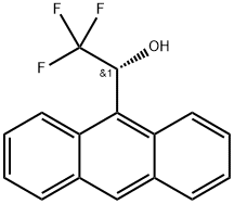R)-(-)-1-(9-蒽基)-2,2,2-三氟乙醇,53531-34-3,结构式
