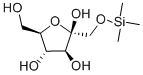 TRIMETHYLSILYL-D(-)FRUCTOSE Structure