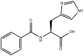 N-ALPHA-BENZOYL-L-HISTIDINE Struktur